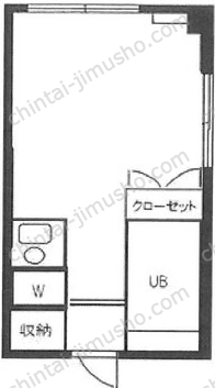 ドミール赤羽2階の間取図