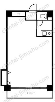 ユニオンビルの間取図