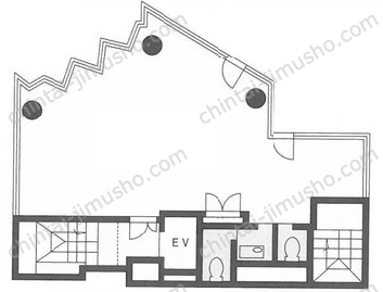 Y.BLDG7階の間取図