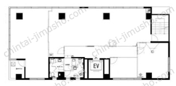 BRICK GATE茅場町4Fの間取図