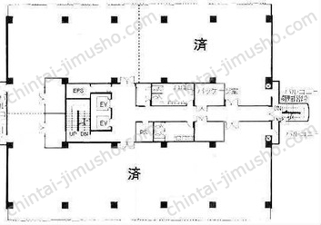 東武立野ビル7階の間取図