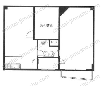井の頭8号館の間取図