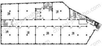 日証館の間取図