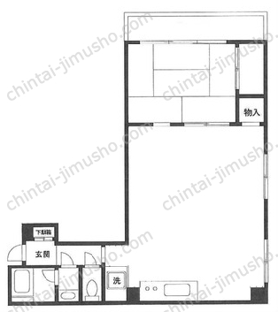 菊地マンションの間取図