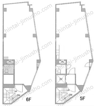 第6渡辺ビルの間取図