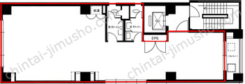 芝シムラビルの間取図