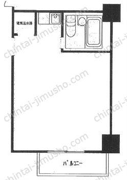 ステュディオ虎ノ門の間取図