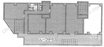 COXY176ビルの間取図