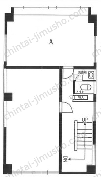 宮永ビル3階の間取図
