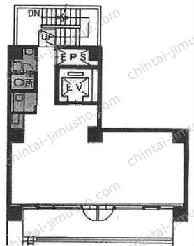 永井ビル／スペラボ八丁堀3丁目店7階の間取図