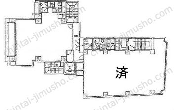半蔵門村山ビルの間取図