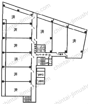 新陽ビルの間取図