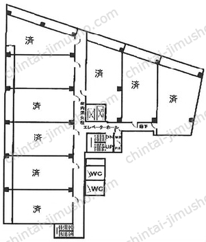 新陽ビルの間取図