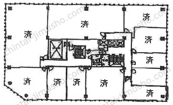 トーシン信濃町駅前ビルの間取図