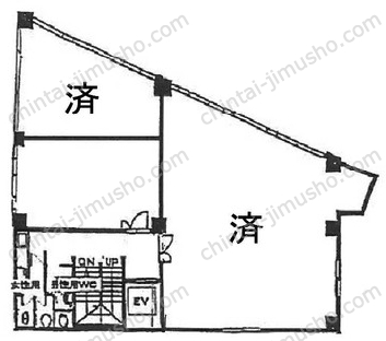 第一古川ビルの間取図