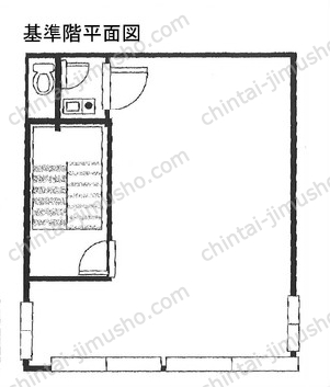 巣鴨茂木ビル5階の間取図
