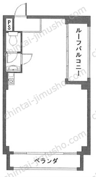 紅谷ビルⅡの間取図