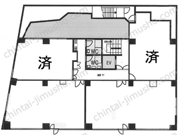 市ヶ谷春日マンション一括の間取図