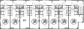 T2Pα2階の間取図