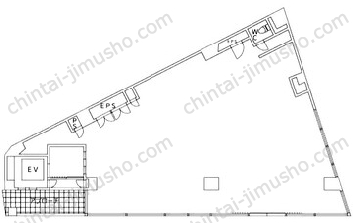 Barbizon1001階の間取図