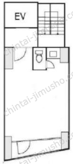 道玄坂イトウビル8Fの間取図