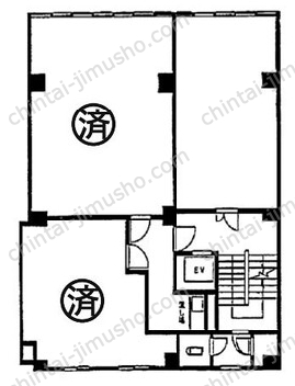 ニュー神田ビル2Fの間取図