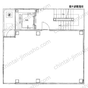 CENTER VILLAGE 築地3Fの間取図