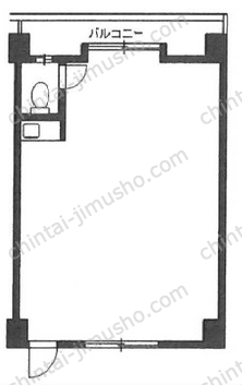 新宿タウンプラザ3階の間取図