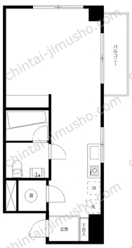 麻布エンパイアマンションの間取図