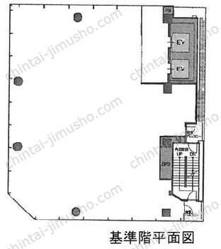 サクセス銀座7ビルB1階の間取図