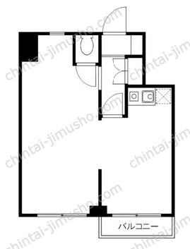 東常盤松マンションの間取図