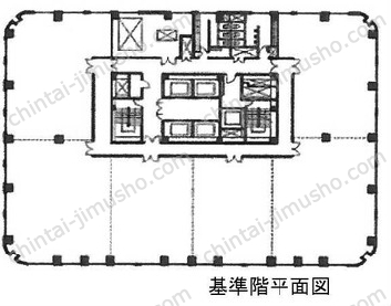 コアシティ立川7階の間取図