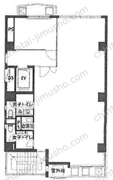 THE FORME GINZA6階の間取図