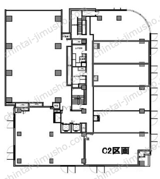 メットライフ新横浜ビル5Fの間取図