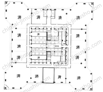 横浜ランドマークタワーの間取図