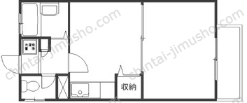 代官山ホームズの間取図