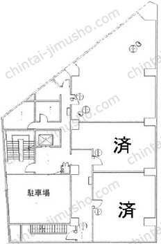Jプロ北千住ビルの間取図