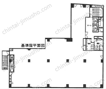 いちご三田ビル5階の間取図