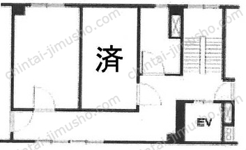 大洋ビルの間取図