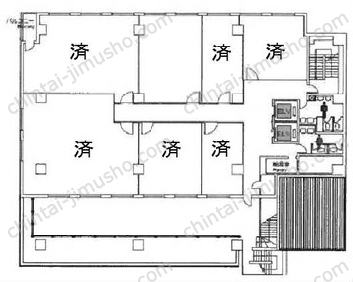 日総第5ビルの間取図