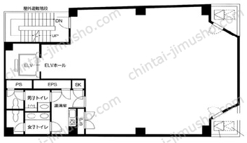 立花ビル台東根岸6階の間取図