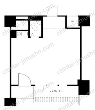 新宿アイランドアネックスの間取図