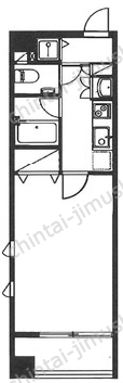 月村マンションNo.30の間取図
