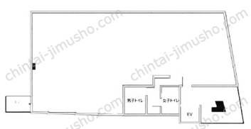 第一光明堂ビル5階の間取図
