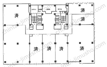 KRCビルディングの間取図