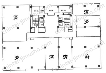 KRCビルディングの間取図