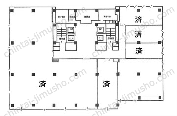 KRCビルディングの間取図