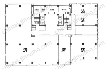 KRCビルディングの間取図