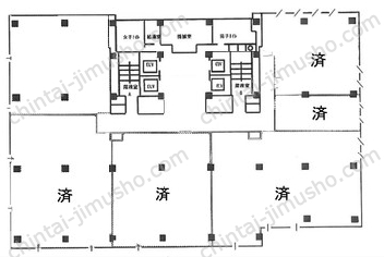 KRCビルディングの間取図