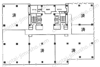 KRCビルディングの間取図